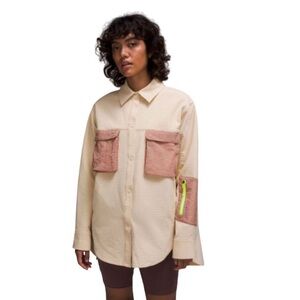 Lululemon Grid Fleece Hiking Overshirt